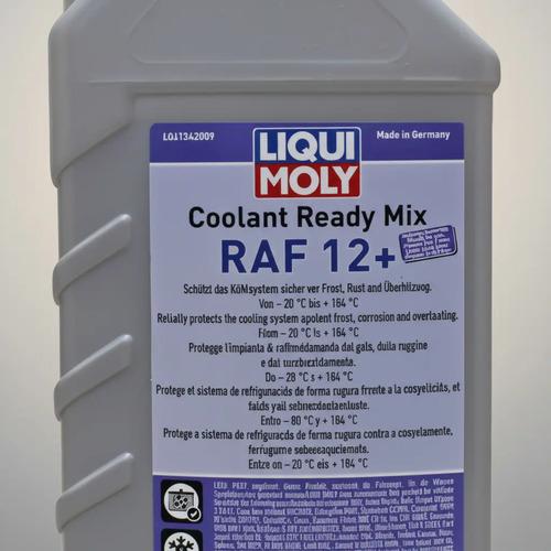 Coolant Liqui Moly Ready Mix Raf 12+ 1 Litro Anticongelante Rojo 8
