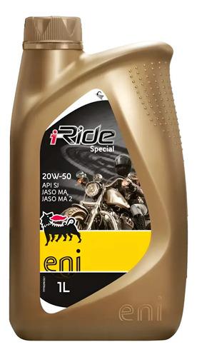 Aceite Eni I-ride 20w-50 Special Street & Touring