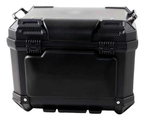 Maletero Dr1 Adventure 45 Litros Con Espaldar Desmontable Negro 5