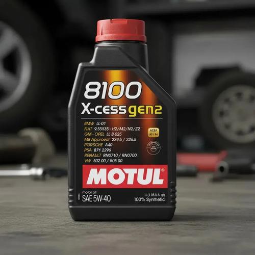 Aceite Para Motor Motul Sintético 5w-40 Para Carro/camioneta De 1 Unidad X 1l 3