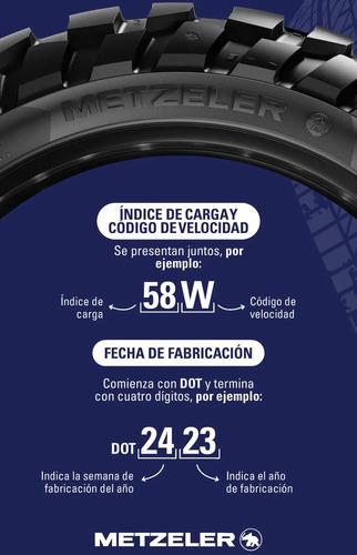 Llanta Delantera/trasera Para Moto Metzeler Tour De 120/80-18 X 1 Unidad 3