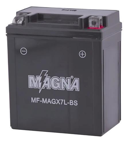 Batería Moto Honda Elite 125 Dio 110 Xr 125 Mf Magx7l Bs Derecho