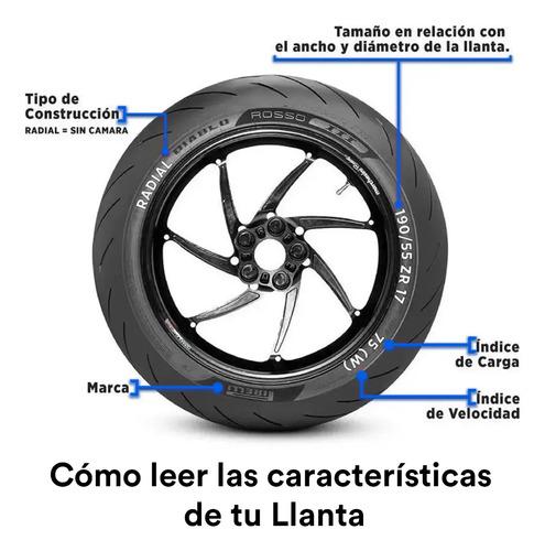 Llanta 140/70-17 Moto Tubeless 66h Diablo Rosso Iii Pirelli 3