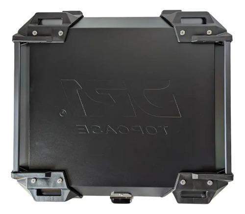 Baul Maletero Dr1 57 Litros Espaldar Aluminio Desmontable Negro 4