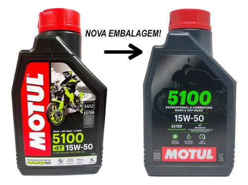 Aceite Lubricante Motor Motul 5100 15w-50 4t Semi-sintético 3