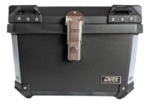 Baul Maletero Dr1 57 Litros Con Espaldar Base Desmontable Negro 2