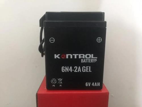 Batería Moto Suzuki Fr 80 Kontrol 6n42a Gel 4