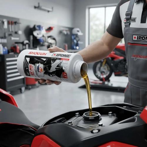 Lubricante Moto Ipone Shogun 4t 15w-50 Full Sintético 1.05l 3