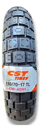 Cubierta Moto 110/70-17 Cst Cb300, Ns400, Mt-03, Dominar 400