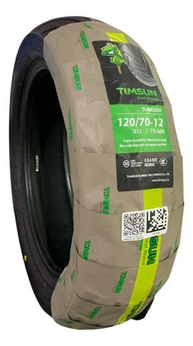 Llanta Moto 120/70/12 Timsun Ts606 Bws125 Agility Dynamic 10