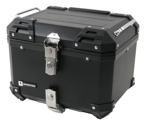 Maletero Moto Spartan Doble Lock 45lt Negro 6