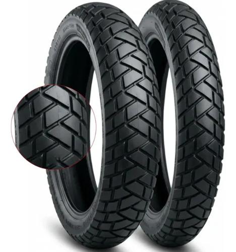 Llantas 110/90-17 Y 90/90-19 Kontrol 1001 Combo Tt