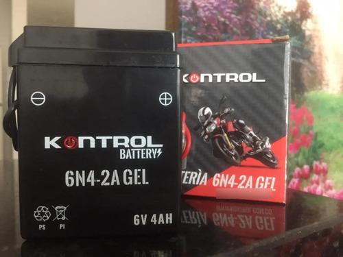 Batería Moto Suzuki Fr 80 Kontrol 6n42a Gel 3