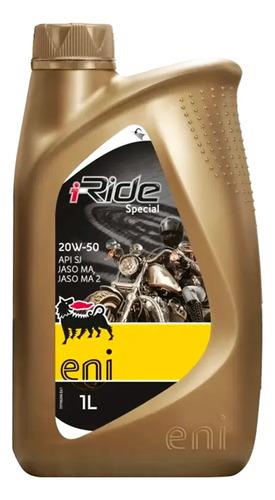 Aceite Eni I-ride 20w-50 Special Street & Touring 3