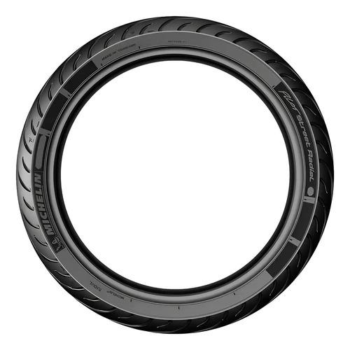 Llanta Delantera Para Moto Michelin Pilot Street Radial Sin Cámara De 120/70 Zr17 W 58 X 1 Unidad 2