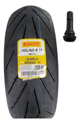 Llanta 150/60-17 66h Tubeless Diablo Rosso Iii Pirelli 7