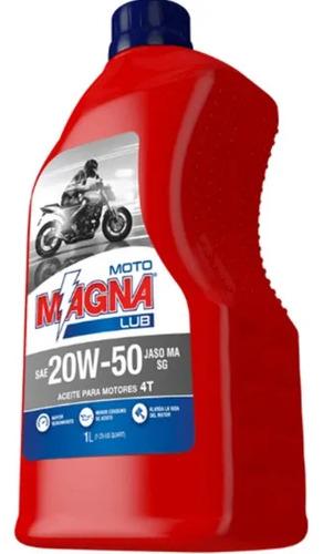 Aceite Moto Magna 20w50 Semi Sintetico 20w-50 1l