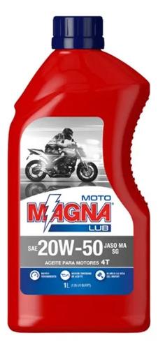 Aceite Moto Magna 20w50 Semi Sintetico 20w-50 1l 3