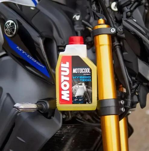 Refrigerante Motul Motocool Expert X1 Litro Color Amarillo Rojo 2