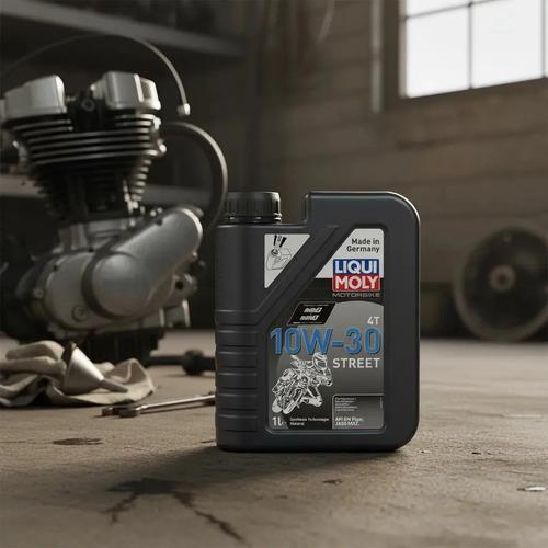 Aceite Liqui Moly Motorbike4t 10w30 Semi Sintético Street 1l 2