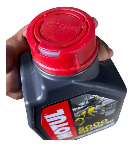 Aceite Para Motor Motul Semi-sintético 20w-50 Para Moto De 1 Unidad X 1l 5