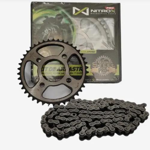 Kit De Arrastre Original Auteco Victory Combat Reforzado Nt Plateado 4