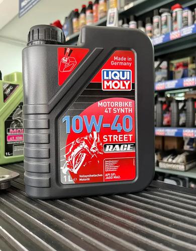 Aceite 10w40 Sintetico Moto 4t Liqui Moly 1l 2