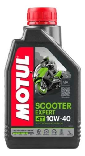 Aceite Motul Scooter Expert 4t 10w40 1lt