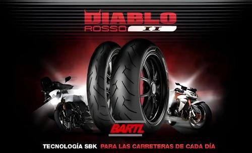 Llanta Trasera Para Moto Pirelli Diablo Rosso Ii Sin Cámara De 140/60 R17 H 63 X 1 Unidad 7