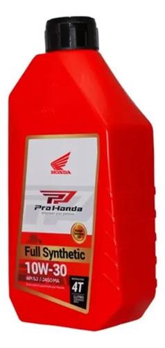 Aceite Honda 10w30 Full Sintetico Original X 1000 Ml 2