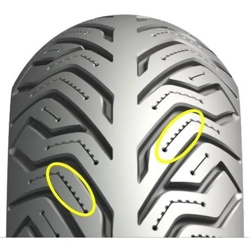 Llanta Delantera Para Moto Michelin City Grip 2 Sin Cámara De 110/70-13 S 48 X 1 Unidad 4