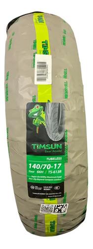 Llanta Moto 140/70/17 Timsun Ts613 Pulsar Ns Fz Gixxer Cb190 2