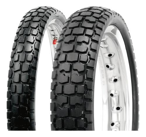 Llantas Moto Cst Cm706-cm707 Xtz125 80/90-21 110/80-18 Con Cámara
