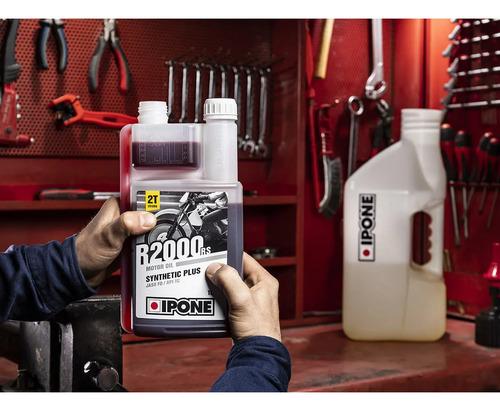 Aceite Para Motor De Moto Ipone R2000 2t Sintetico Fresa 4