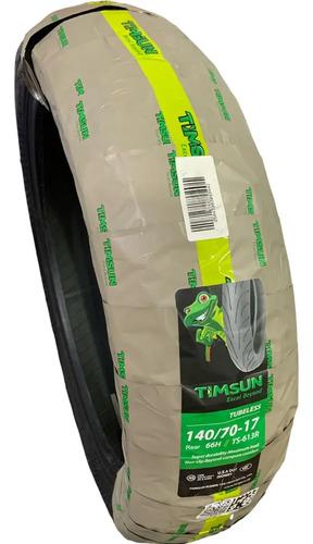 Llanta Moto 140/70/17 Timsun Ts613 Pulsar Ns Fz Gixxer Cb190 9