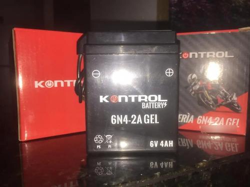Batería Moto Yamaha V80 Kontrol 6n42a Gel 2