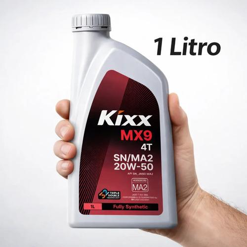 Aceite Kixx Moto 4t 20w50 Full Sintetico X 2 Lt 2