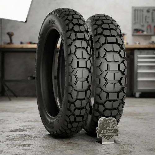 Llantas 110/90-17 + 90/90-19 Timsun Ts-819 Tl Sellomatic 4