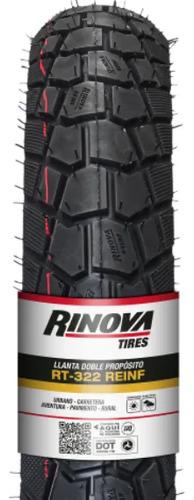 Llanta 100/80-17 Multiproposito Rt-322 Rinova Tires 52s
