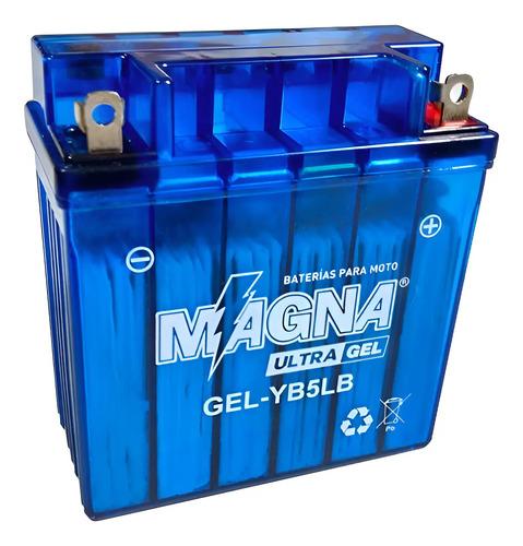 Batería Magna Ultra Gel Mf Yb5lb Tvs100 Gixxer Fz16 Ak 110 Derecho