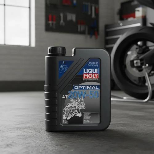 Aceite Para Motor Liqui Moly Mineral 20w-50 Para Moto/cuatriciclo 5