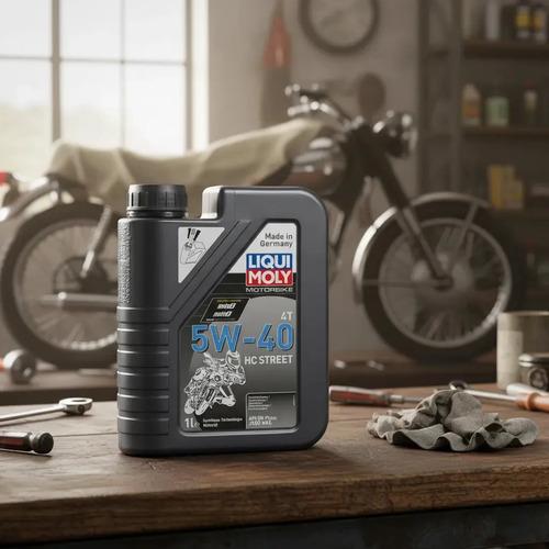 Aceite 5w40 Sintetico Street Moto 4t Liqui Moly 1l 2