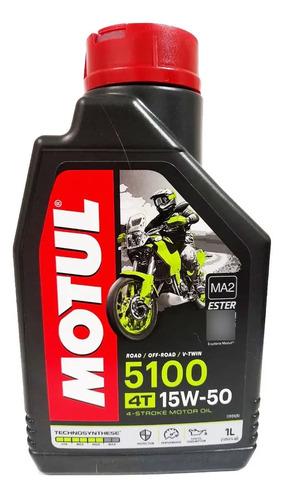 Aceite Lubricante Motor Motul 5100 15w-50 4t Semi-sintético