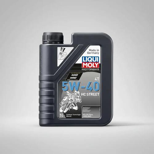 Aceite Lubricante Moto Liqui Moly Street Hc 5w40 Sintetic 1l 7