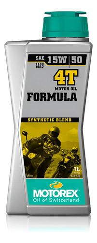 Aceite Lubricante Moto Motor Motorex Formula 15w50 Sintetico
