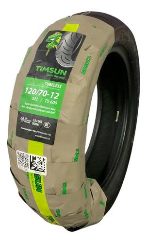 Llanta Moto 120/70/12 Timsun Ts606 Bws125 Agility Dynamic 9