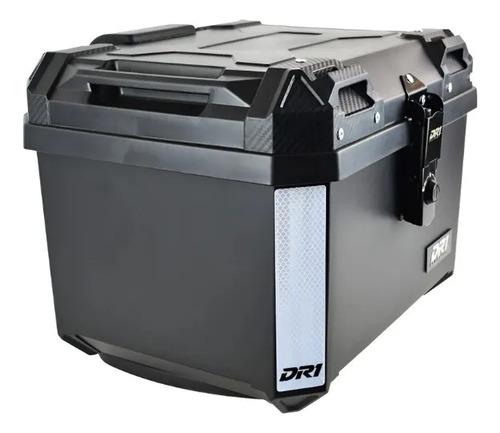 Maletero Dr1 Adventure 45 Litros Desmontable Con Espaldar Negro