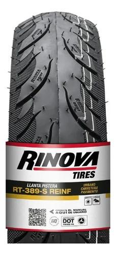Llanta Moto 100/80-17 Rinova Reforzada Rt389-s Tl Urbano