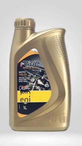 Aceite Eni L-ride 15w50 Street & Touring Synthetic 2