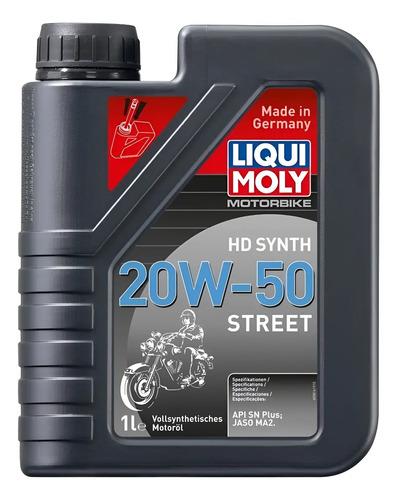 Aceite Lubricante Moto Liqui Moly 20w50 Full Sintetico 4t